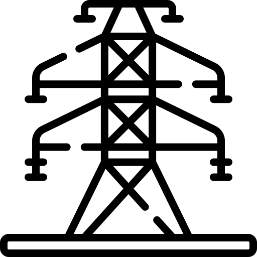 Icono de torre eléctrica